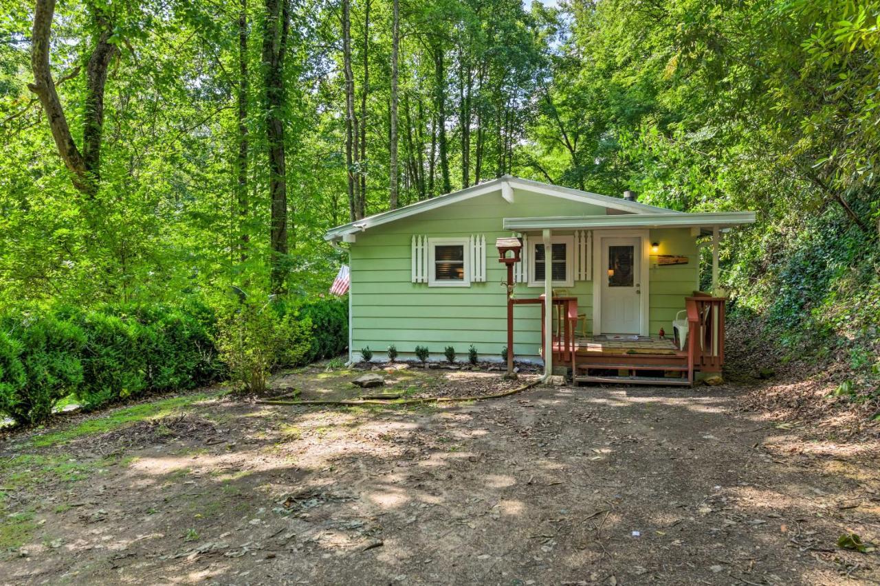 Tranquil Creekside Cottage With Deck And Lanai Франклин Экстерьер фото